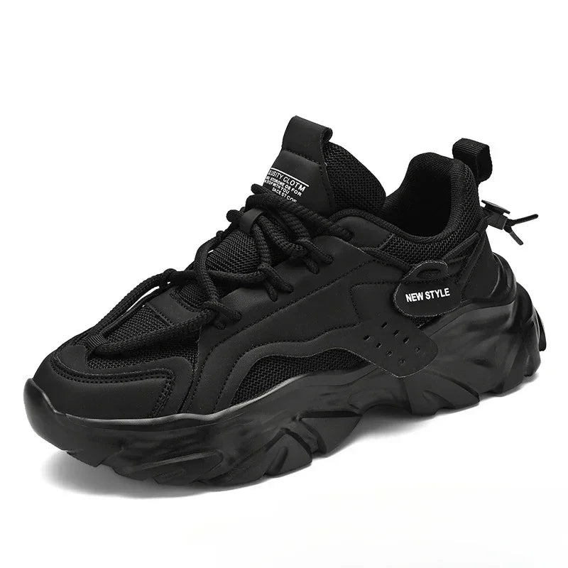 Mens Breathable Luxury Platform Sneakers for Men