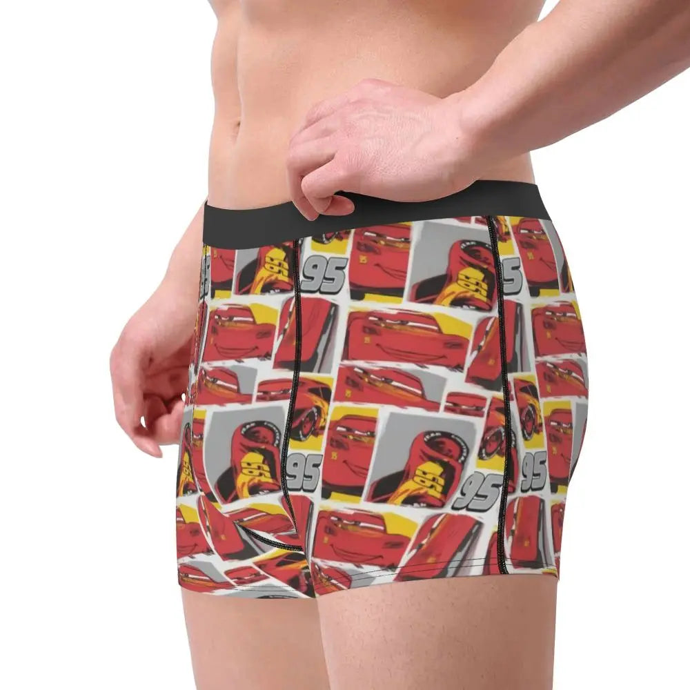 Lightning McQueen Cars Boxer Shorts for Men