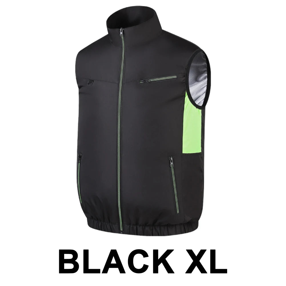 Cooling Vest Ice Fan Vest for Hot Weather Work Fishing
