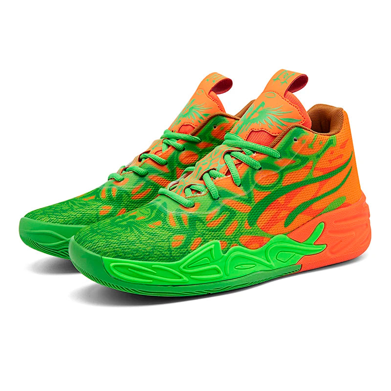 Men's Breathable Mesh Basketball Sneakers for Sports