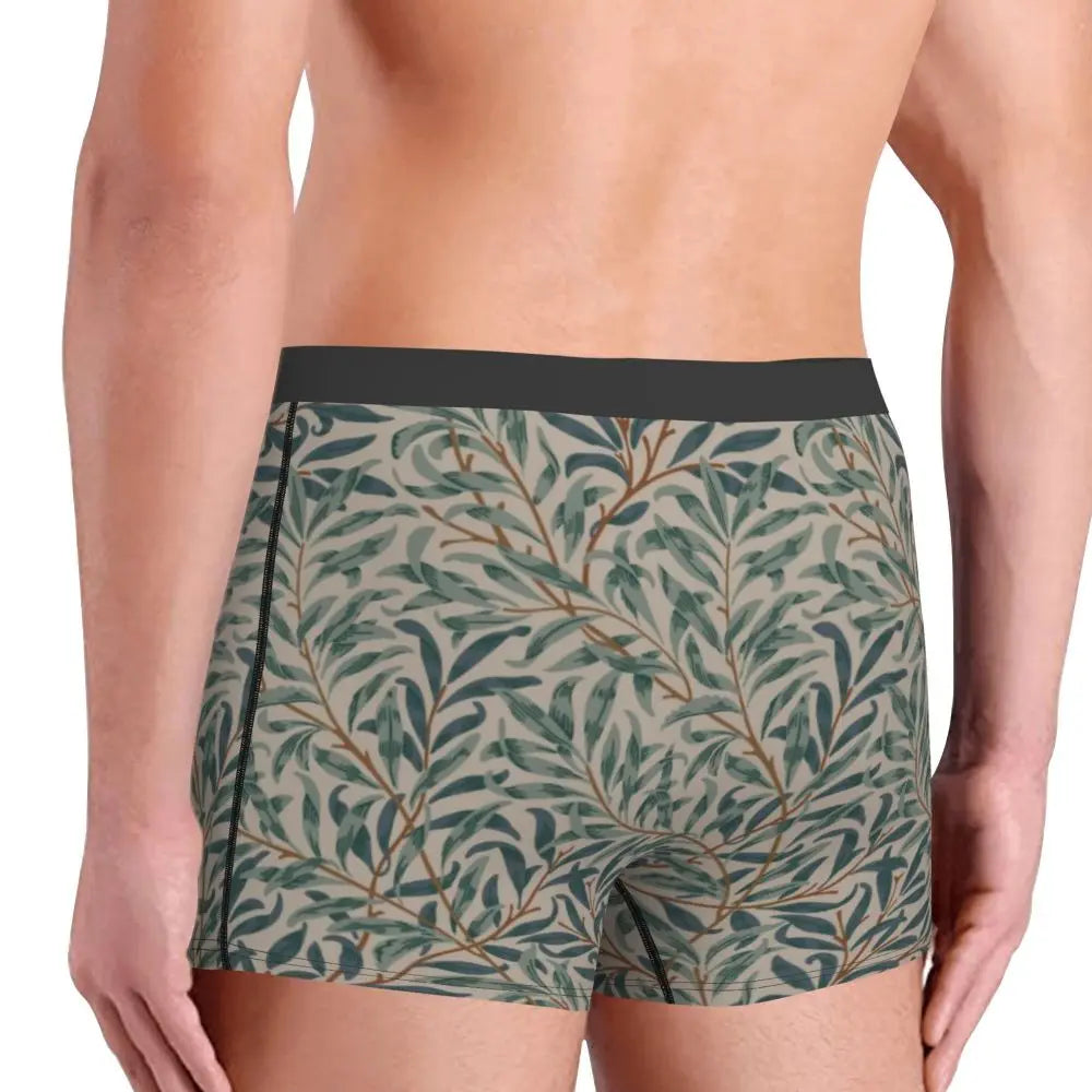 Breathable Cotton Polyester Boxer Shorts for Men