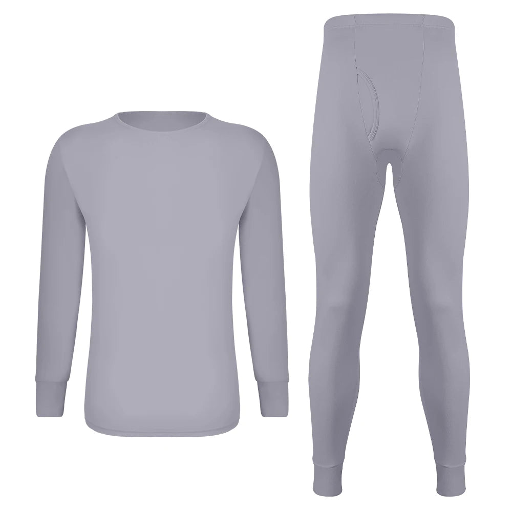 Long Johns Thermal Underwear for Men Fleece Lined Base Layer Set for Cold Weather