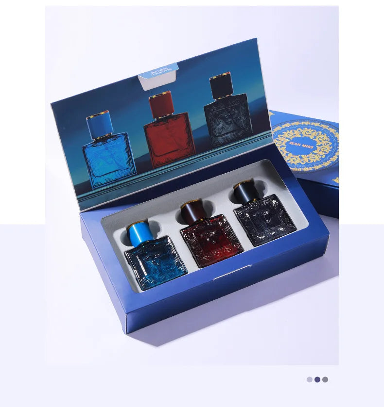 3 Piece 'Little Town' Brand Perfume Cologne Men Perfume for Gentlemen