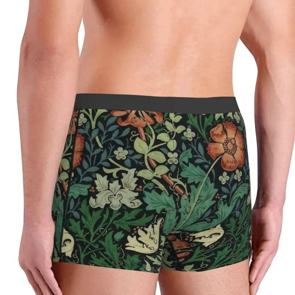 Breathable Cotton Polyester Boxer Shorts for Men