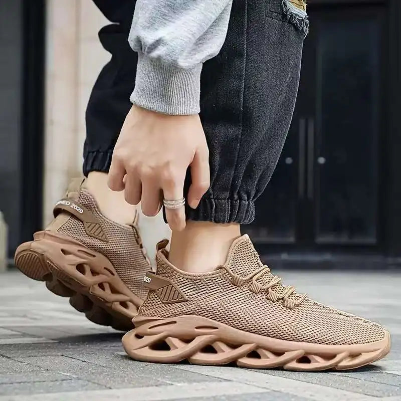 2026 Spring New Men's Shoes Fashion Casual Trendy Versatile Sneakers Lightweight Breathable Mesh