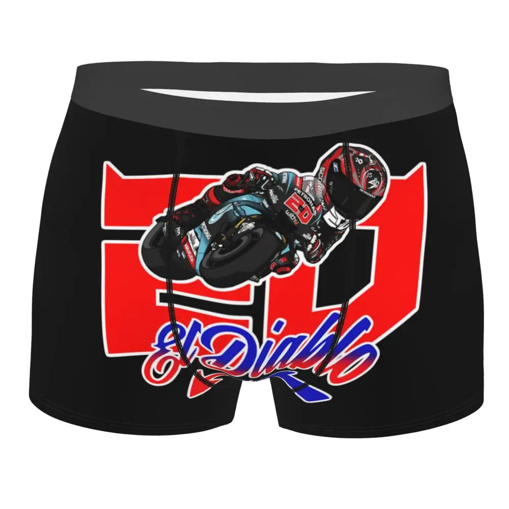 Boxer Shorts Custom Fabio Quartararo Men Underwear