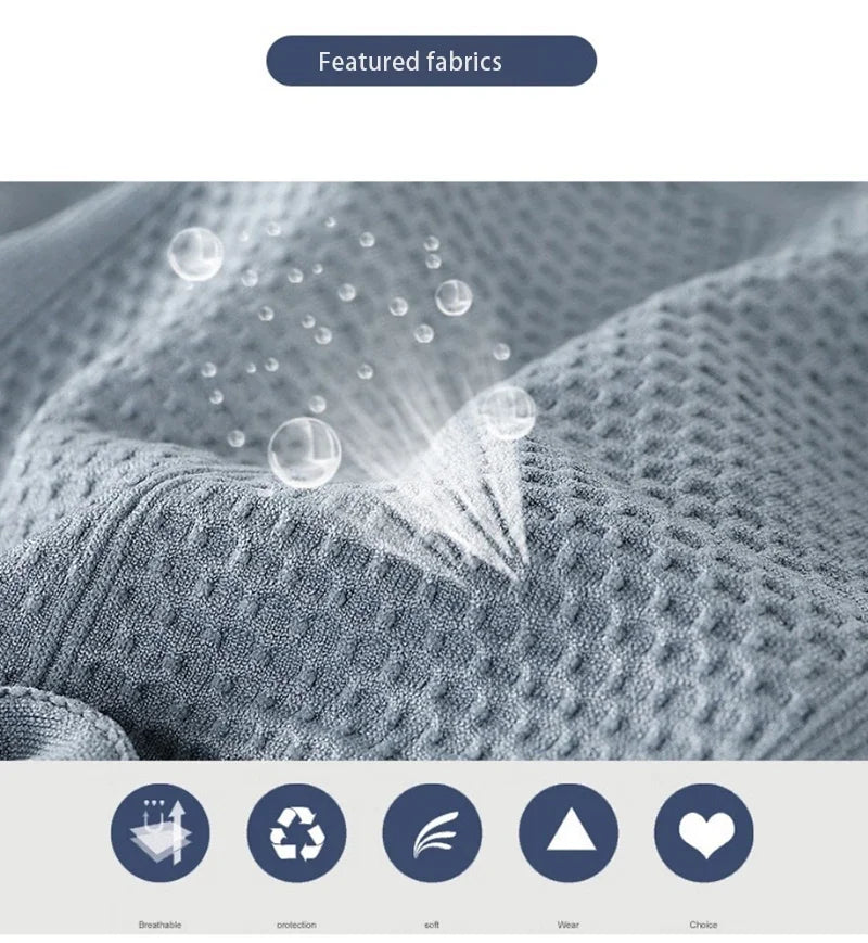 High Elasticity Seamless Men Boxers Honeycomb