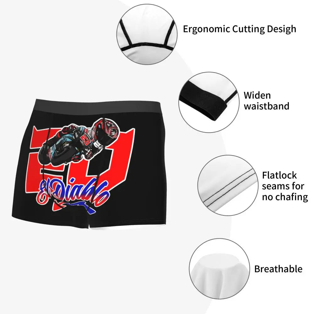 Boxer Shorts Custom Fabio Quartararo Men Underwear