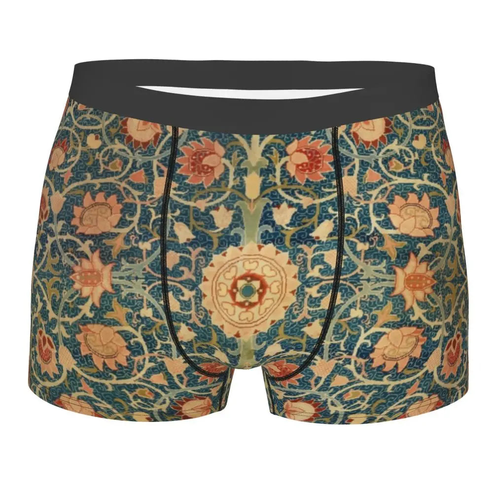 Breathable Cotton Polyester Boxer Shorts for Men