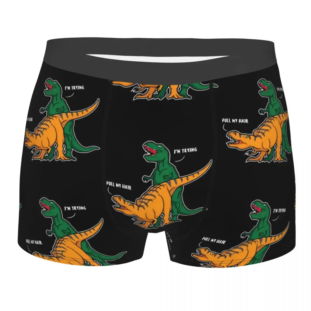 Boxer Shorts T-Rex Man's Underwear Polyester