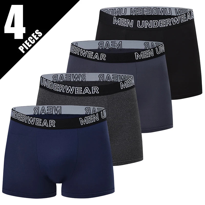 Men's Fashion Printed Boxers Breathable Underwear 6XL