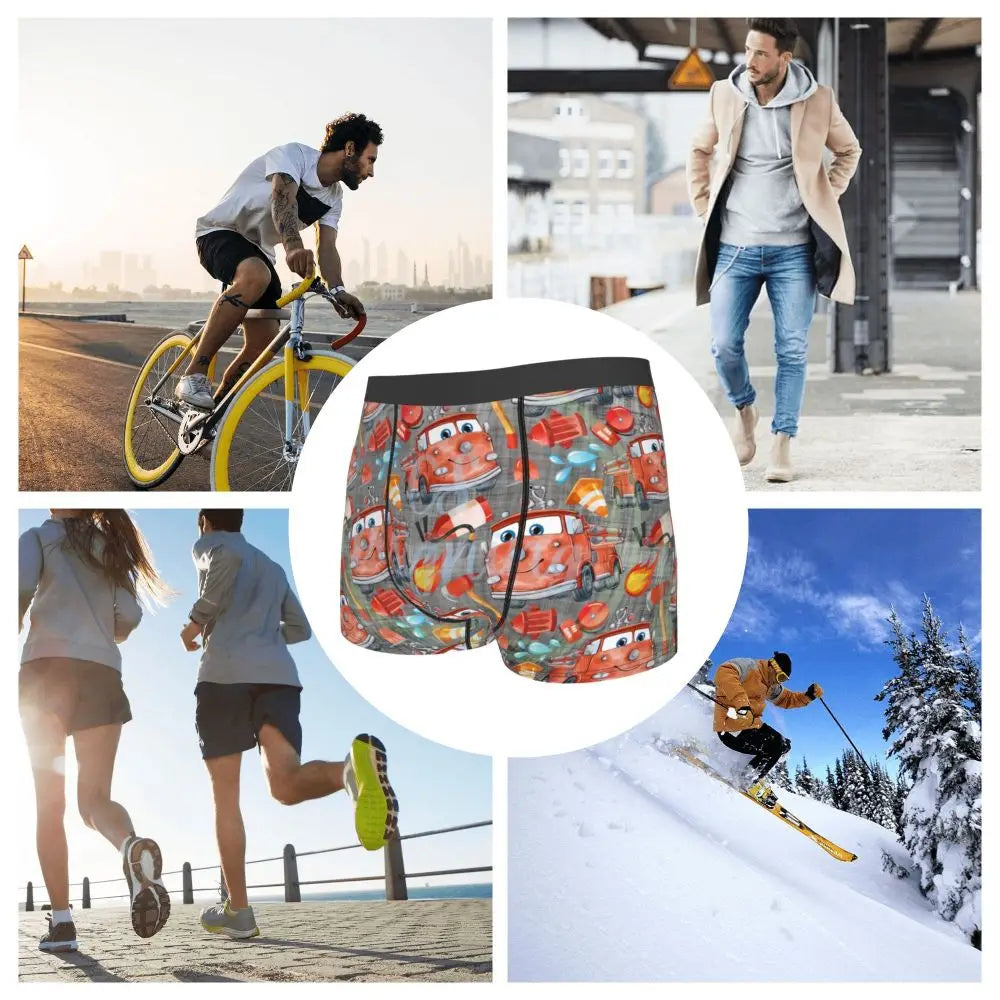 Lightning McQueen Cars Boxer Shorts for Men