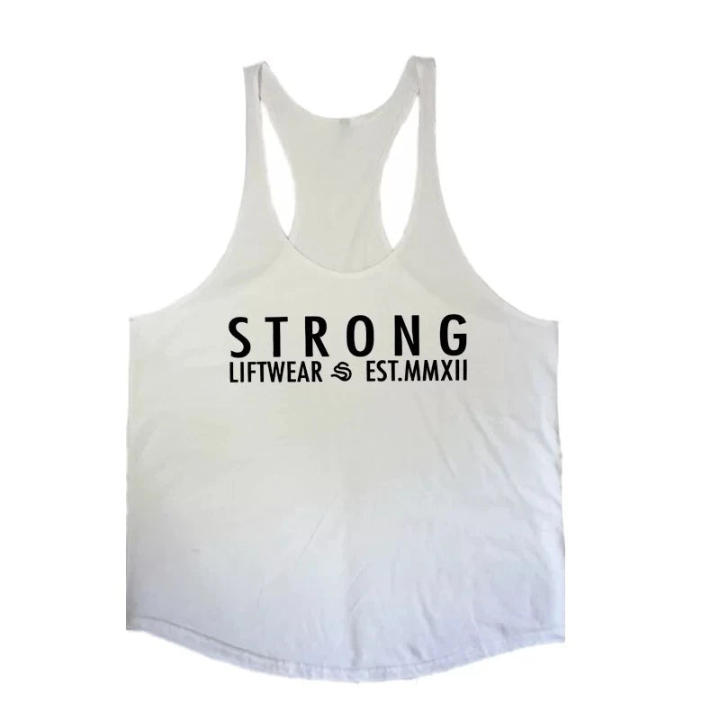 Men's Summer Bodybuilding Tank Top - Sleeveless Gym Fitness Clothing, Plus Size Vest