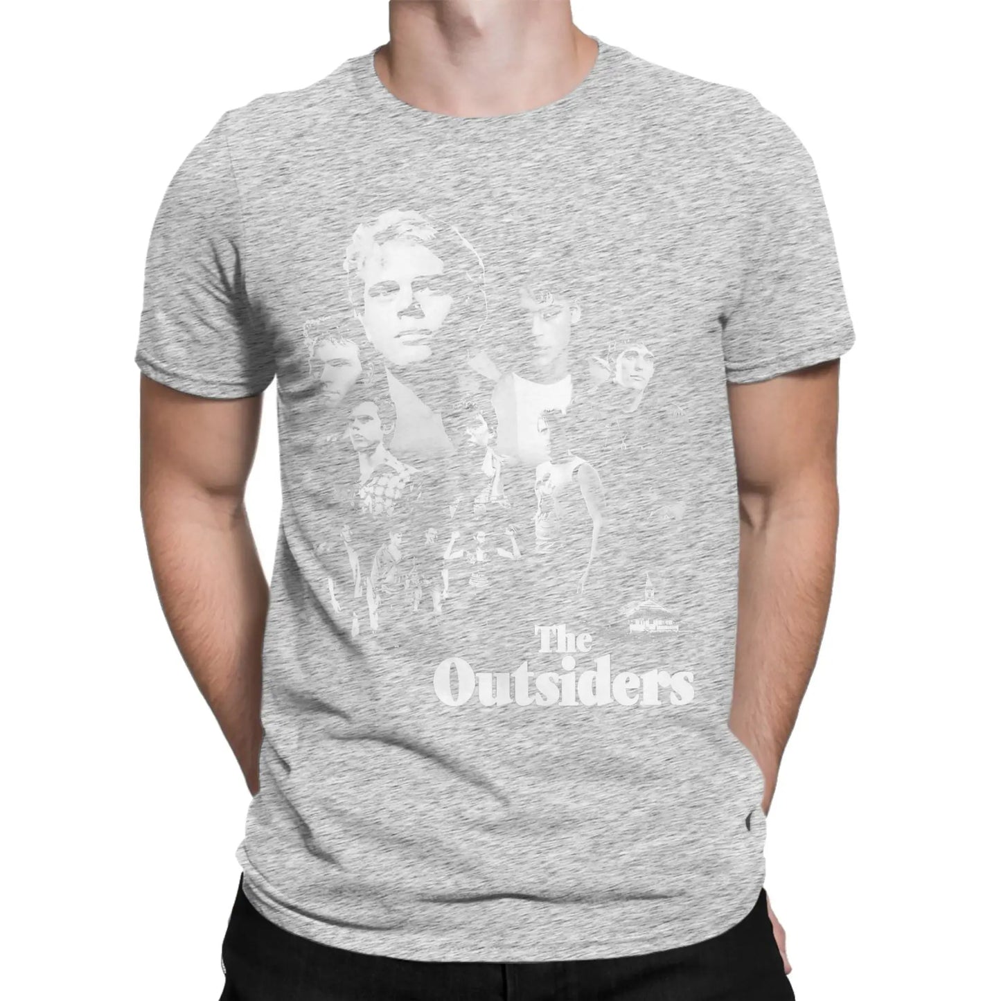 NONE The Outsiders 1983 Movie T Shirt for Men 100% Cotton