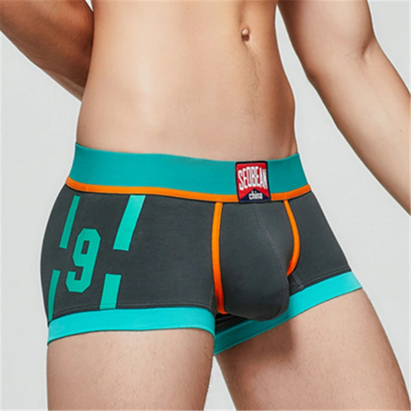 Men's Cotton Boxer Shorts Underwear