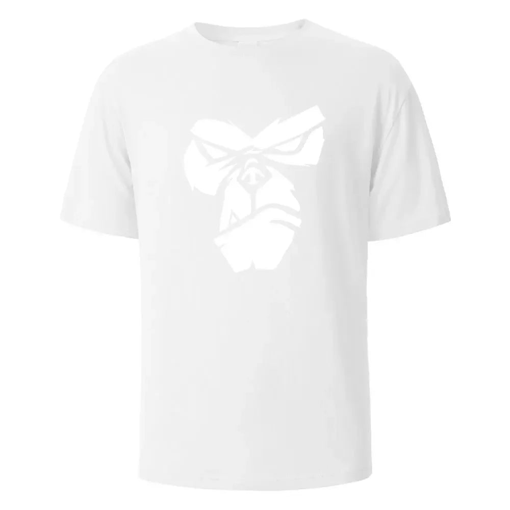 Summer Tops for Men and Women, Pure Cotton Round-neck Loose Casual Short-sleeved Shirts, Basic Street Style Clothing