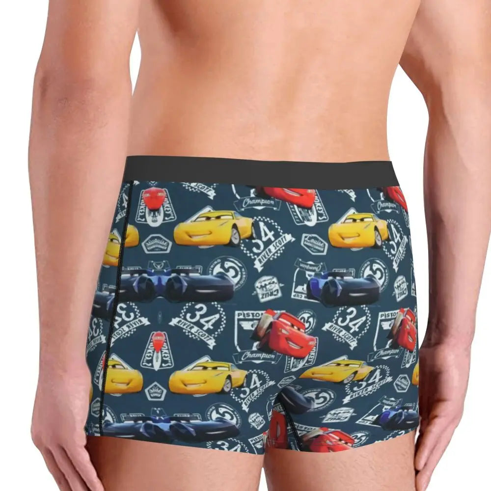 Lightning McQueen Cars Boxer Shorts for Men