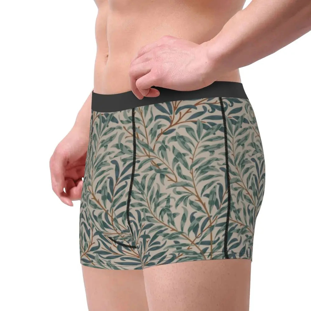 Breathable Cotton Polyester Boxer Shorts for Men