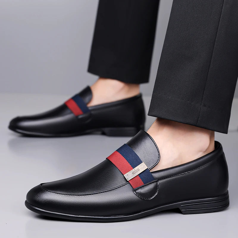 Mens Patent Leather Loafers for Business and Weddings