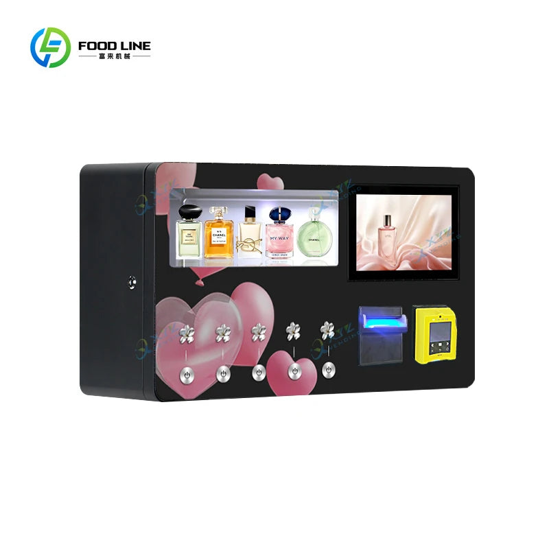 Wall Mount Cologne Spray Vending Machine for Hotels and Malls