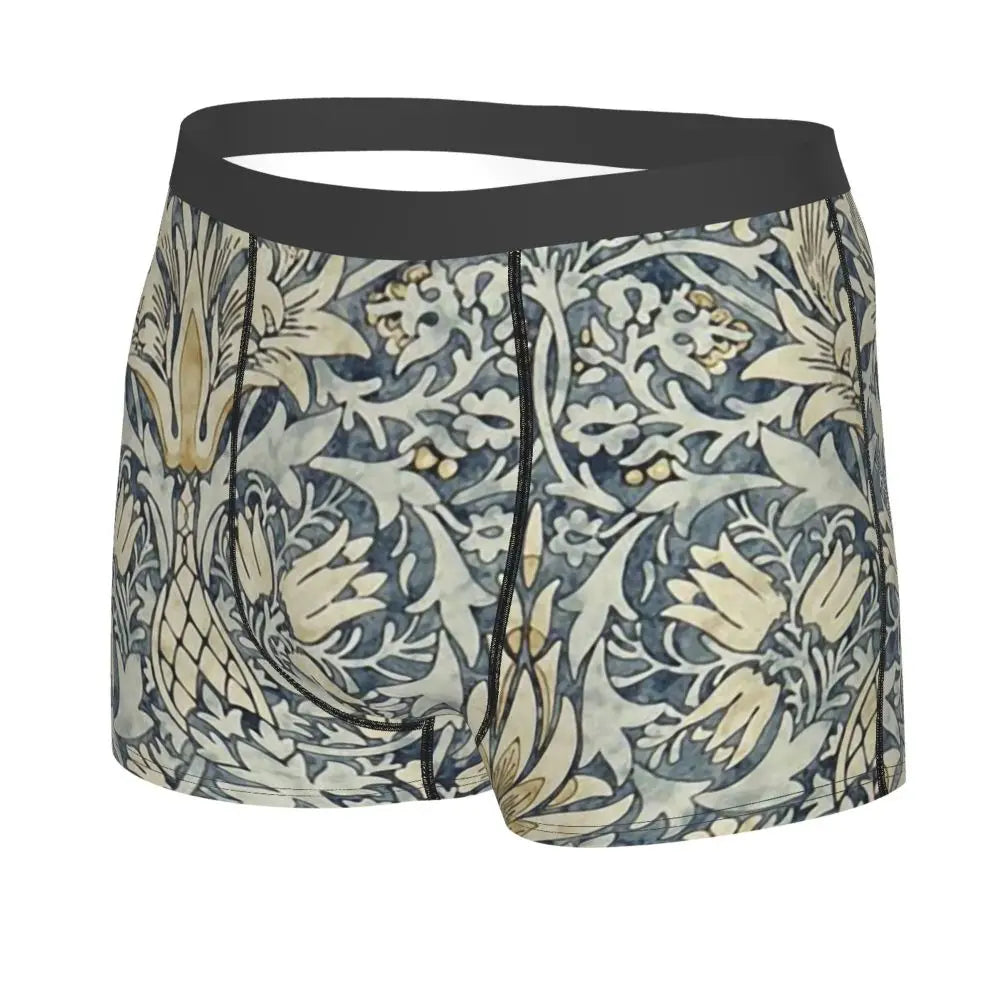 Breathable Cotton Polyester Boxer Shorts for Men