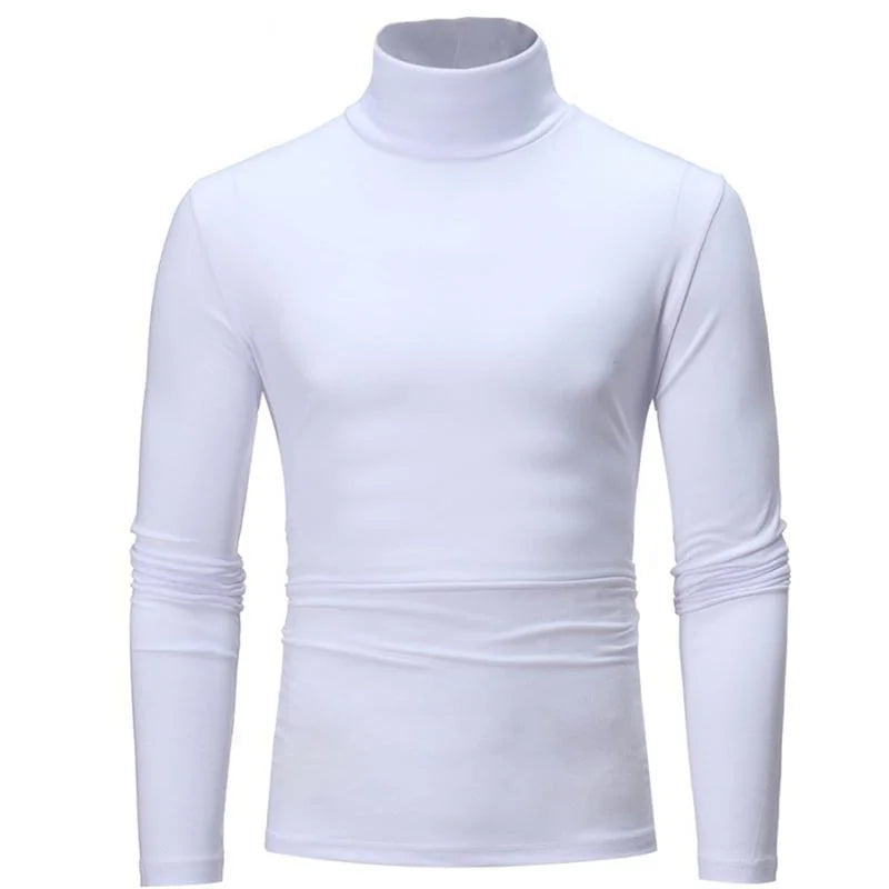 Men's Winter Thermal Shirt High Neck Slim Fit