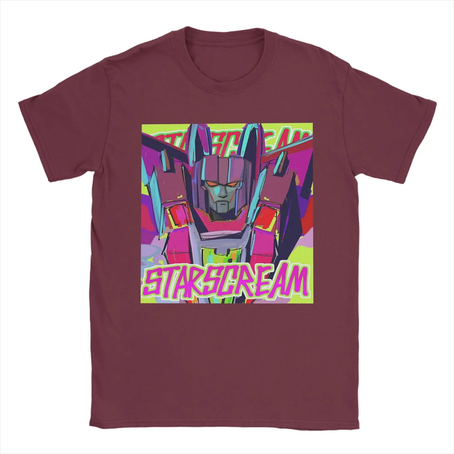 StarScream Men's Women's T Shirt Pure Cotton Graphic Printed Tee Shirt
