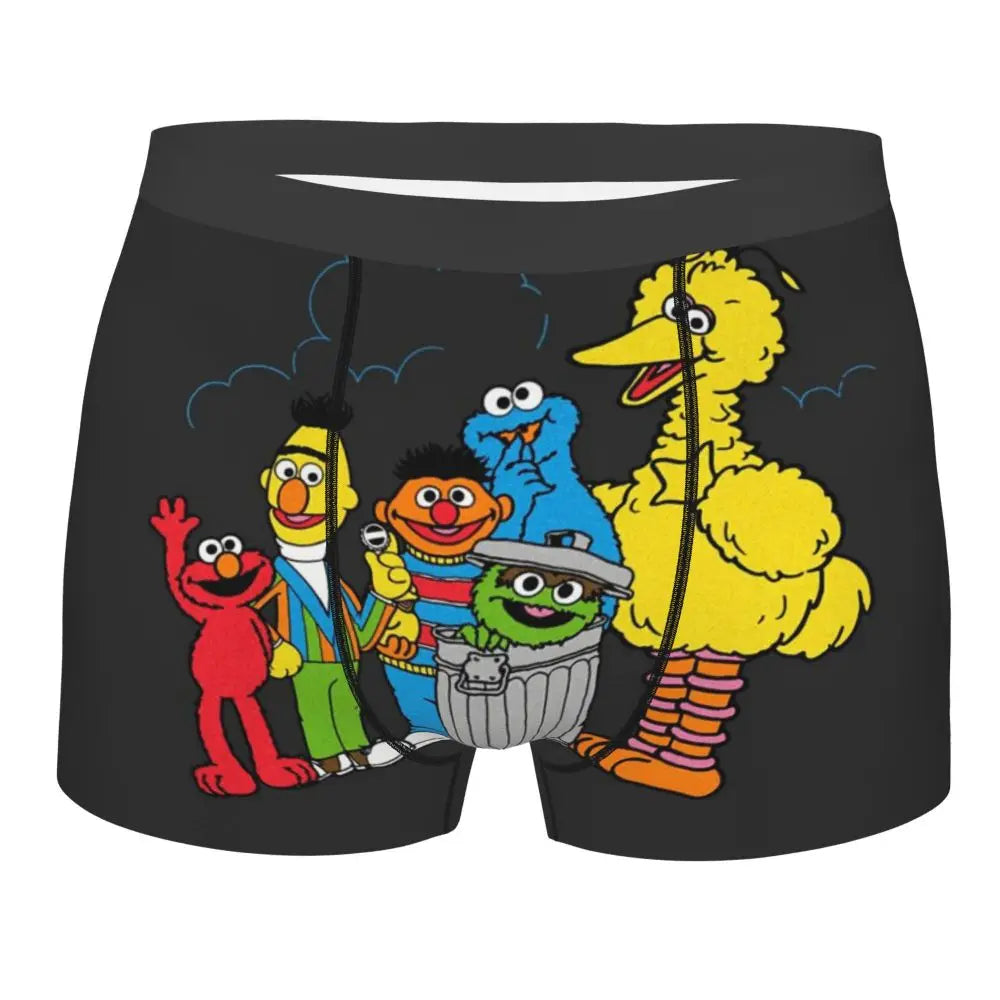 Cookie Monster Boxer Shorts by MINISO