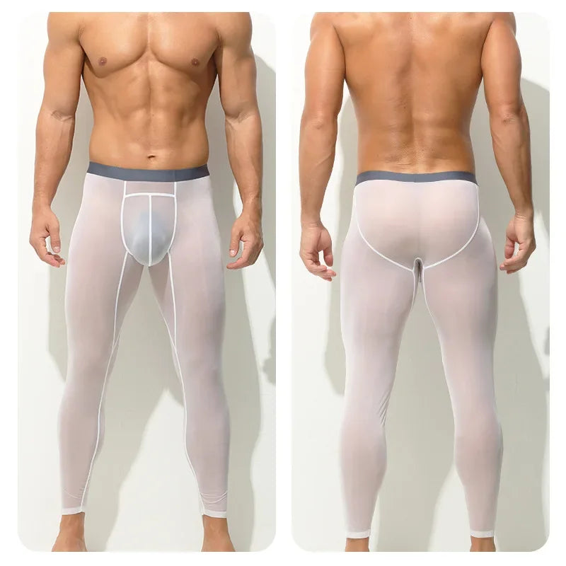 Ultra-thin Transparent Thermal Underwear Bottoms