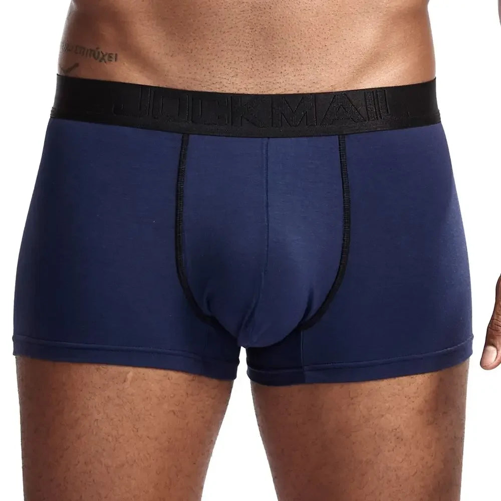 JOCKMAIL Men's Cotton Boxer Shorts Breathable