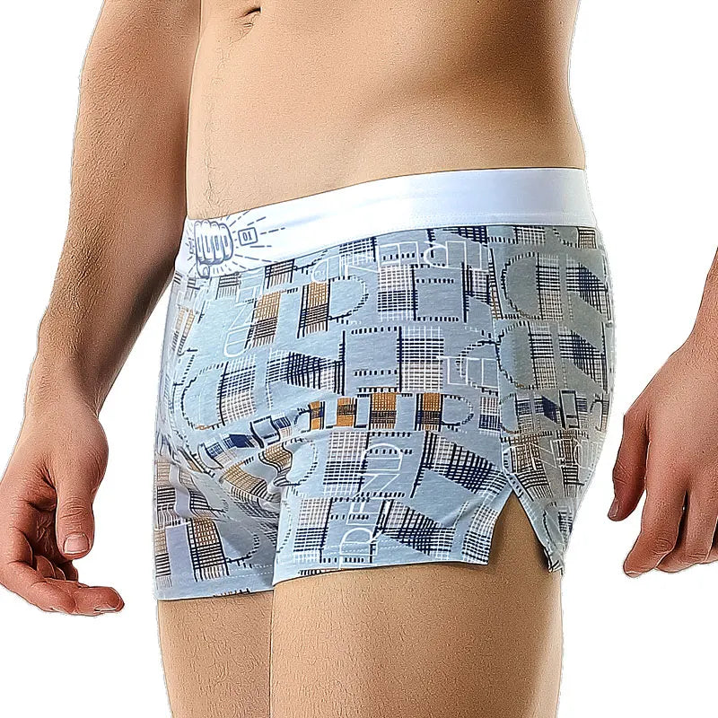 Men's Cotton Loose Boxers C555