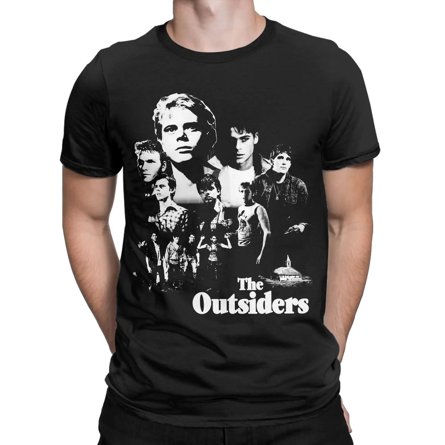 NONE The Outsiders 1983 Movie T Shirt for Men 100% Cotton