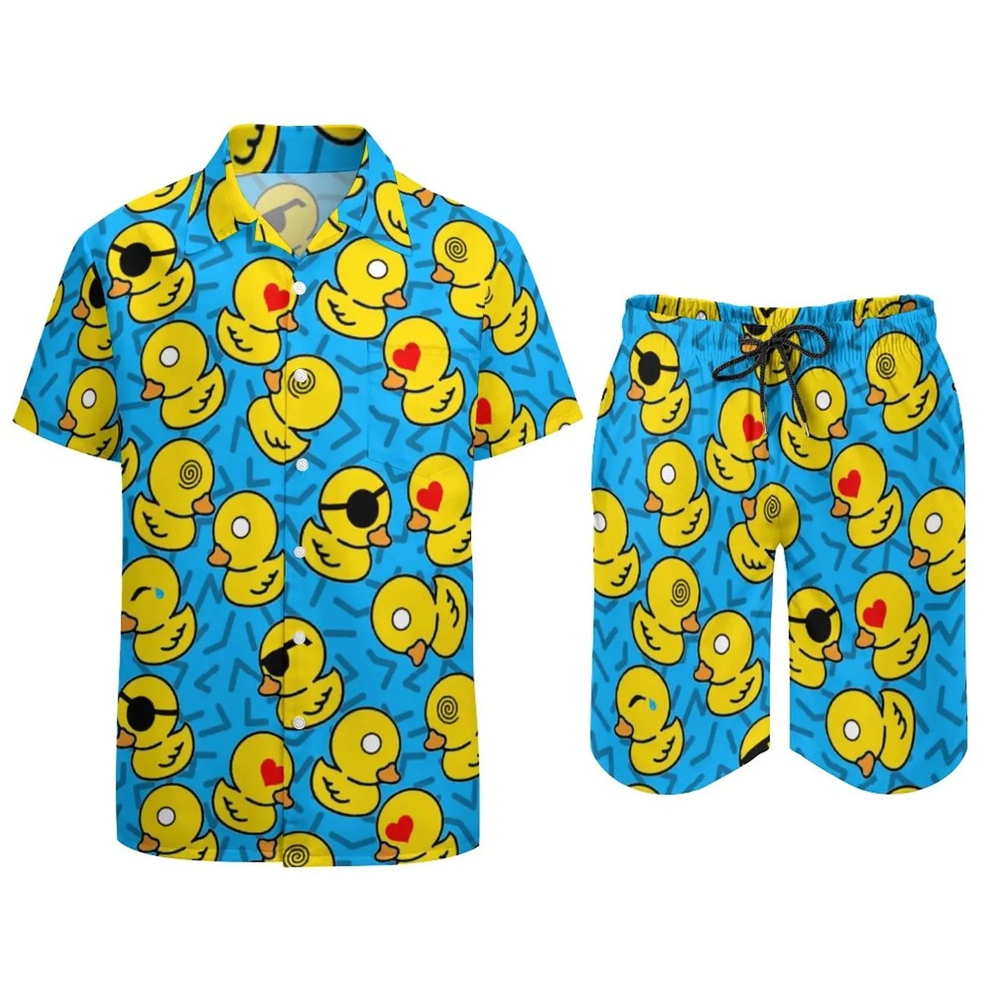 Psychedelic Magic Mushroom Men 2Pcs Casual Set