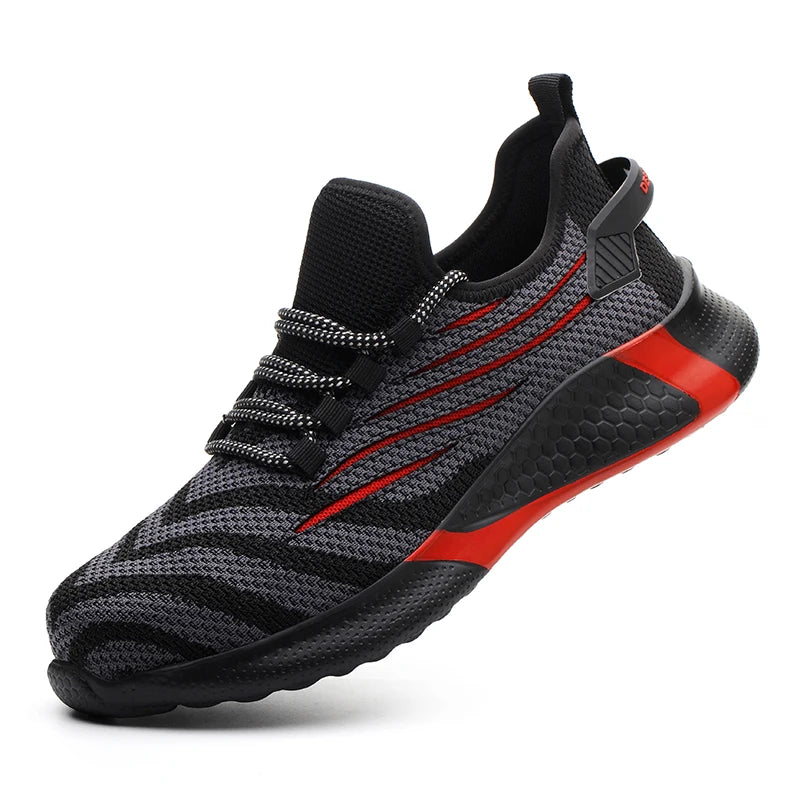 Men's Lightweight Steel Toe Work Safety Boots