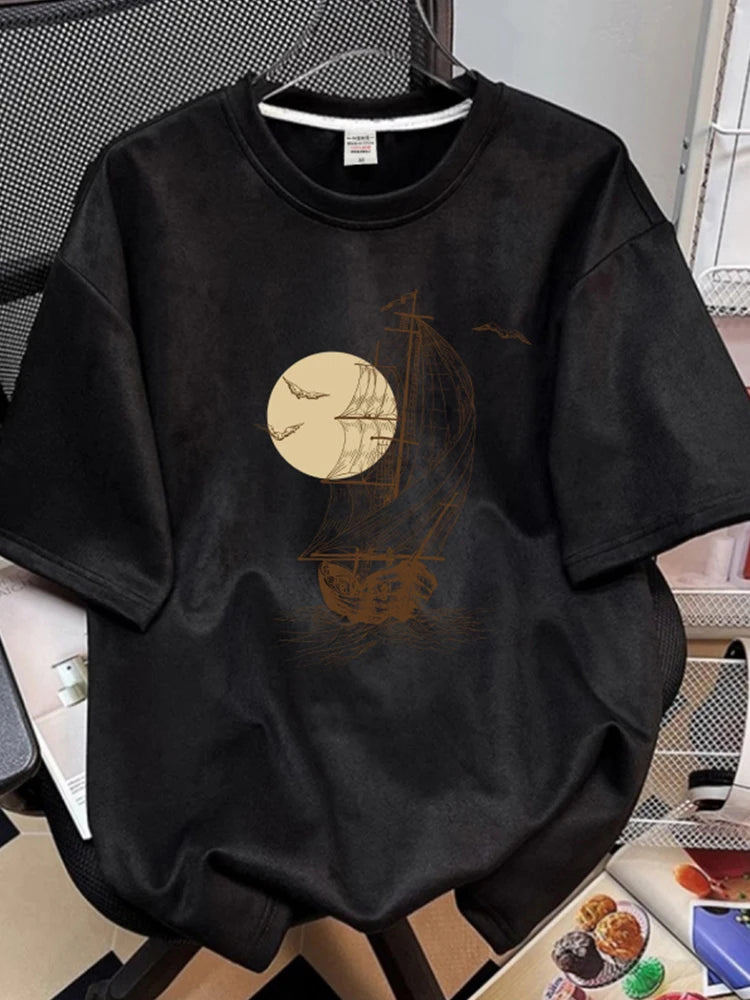 Men's Graphic Printed Short Sleeve T-Shirt