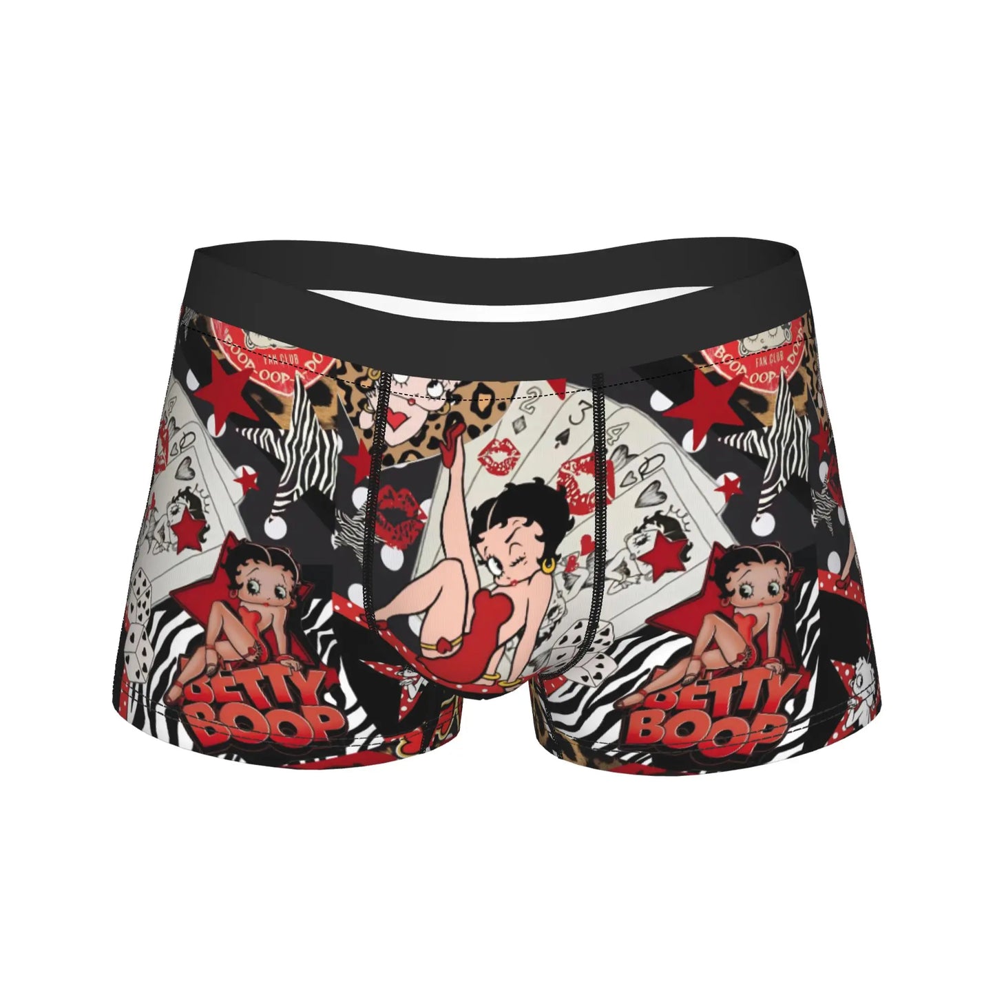 Men's Cartoon Boops Boxer Shorts Underwear