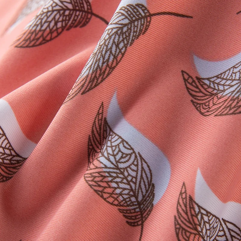Men's Printed Boxer Shorts in Ice Silk