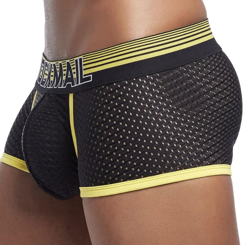 JOCKMAIL Men's Cotton Boxer Shorts Breathable