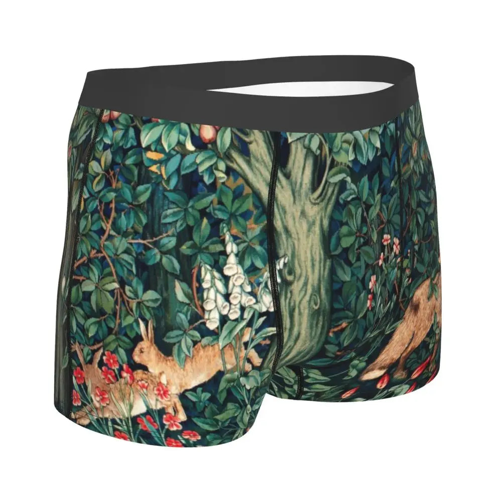 Breathable Cotton Polyester Boxer Shorts for Men