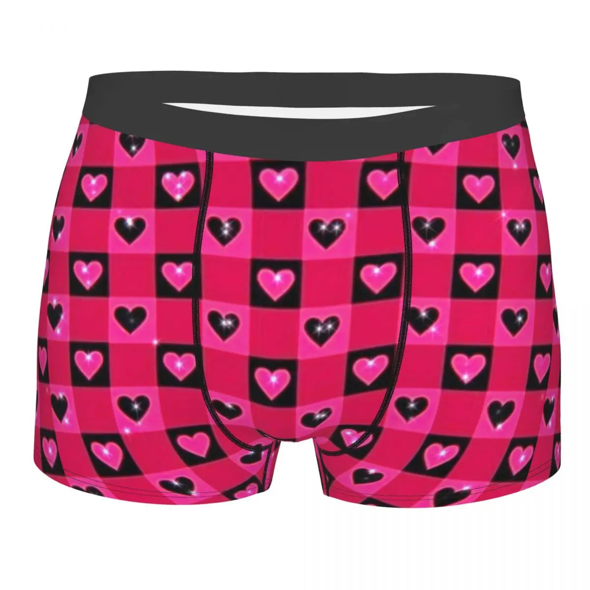 Zebra Star Skull Print Boxer Shorts for Men