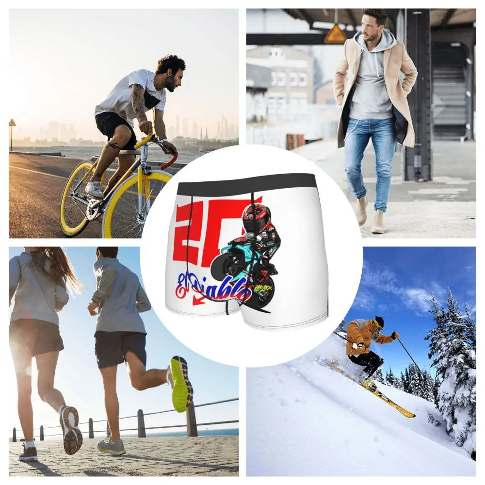 Boxer Shorts Custom Fabio Quartararo Men Underwear