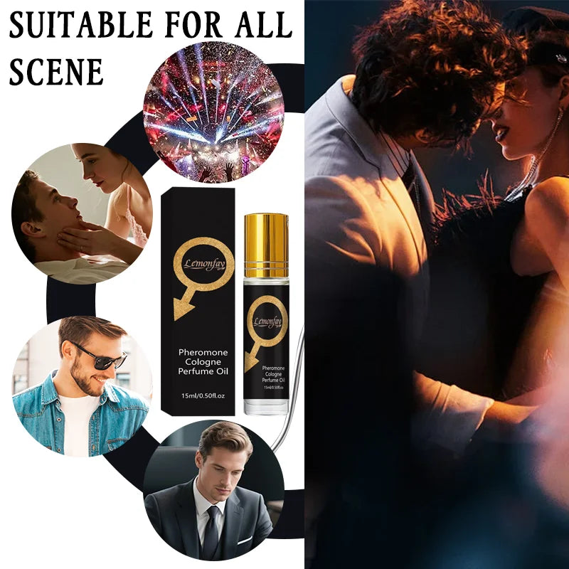 Lemonfay Pheromone Cologne Oil for Men 15ml