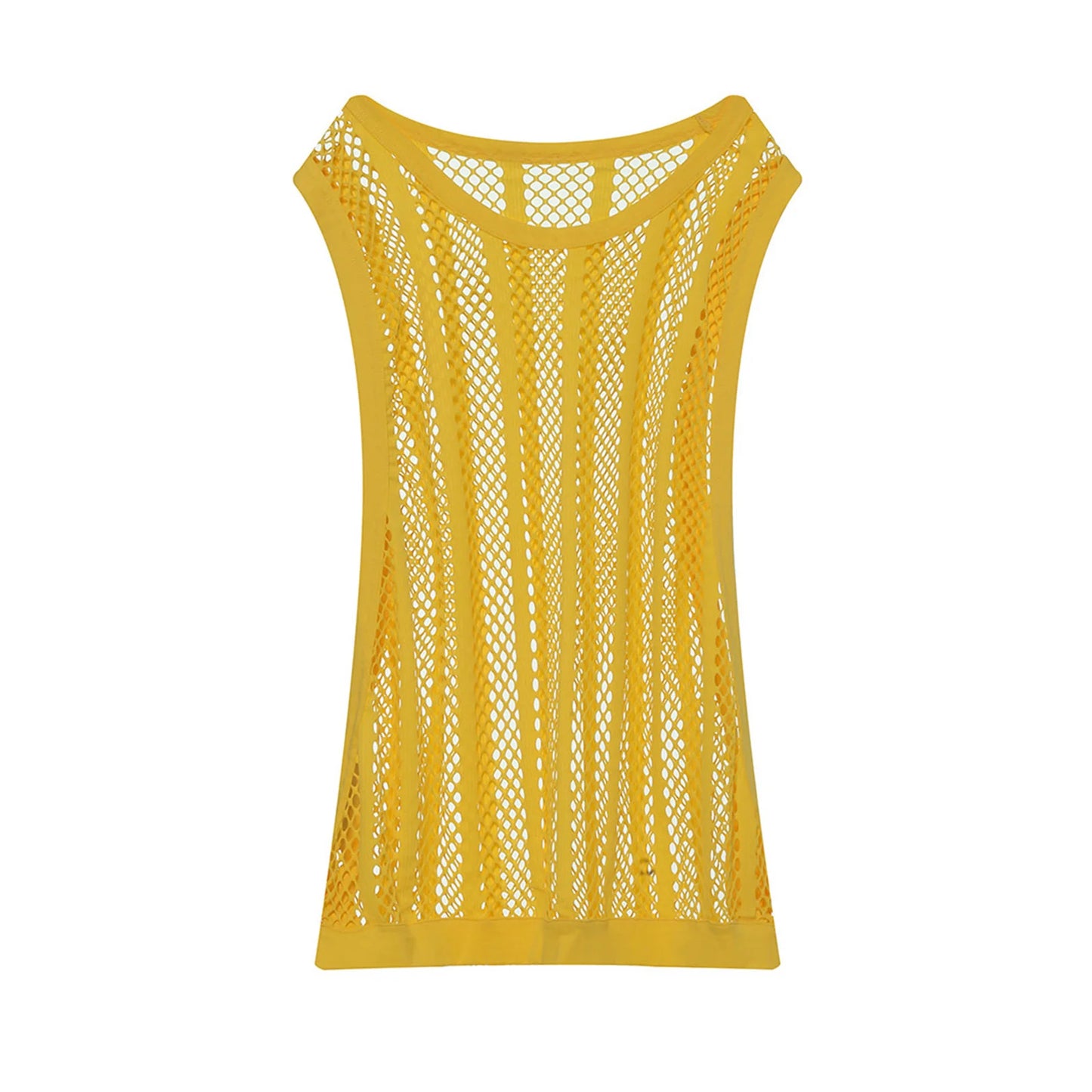 Mens Mesh Sheer Vest Bodybuilding Running Tank Tops Sexy Fishnet Fitness Sportwear Muscle Sleeveless Hollow Singlet Quick Dry