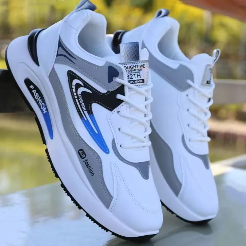 Lightweight Pu Leather Casual Shoes for Men