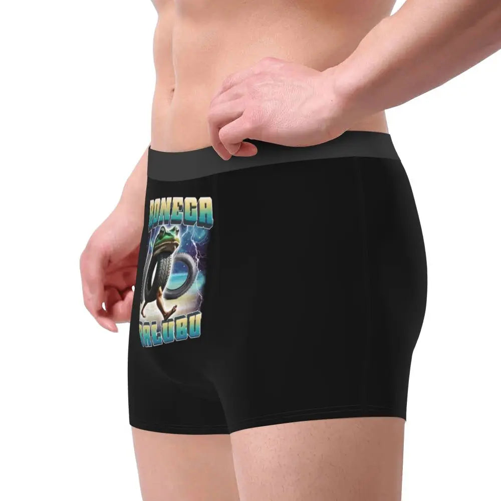 Men's Boxer Shorts Brr Brr Patapim Funny Italian Brainrot