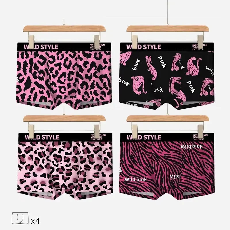 Men's Boxer Shorts Leopard Print Underwear