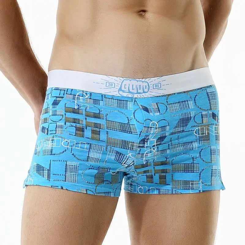 Men's Cotton Loose Boxers C555
