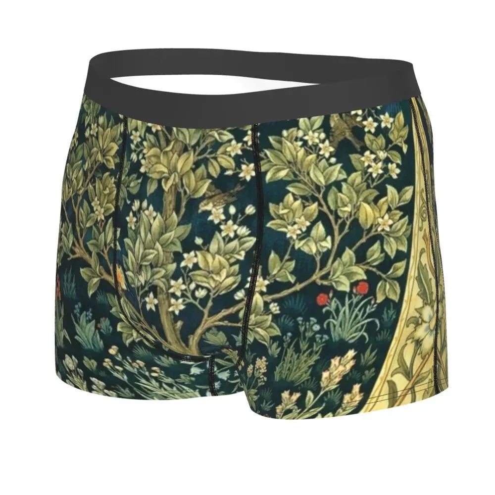 Breathable Cotton Polyester Boxer Shorts for Men
