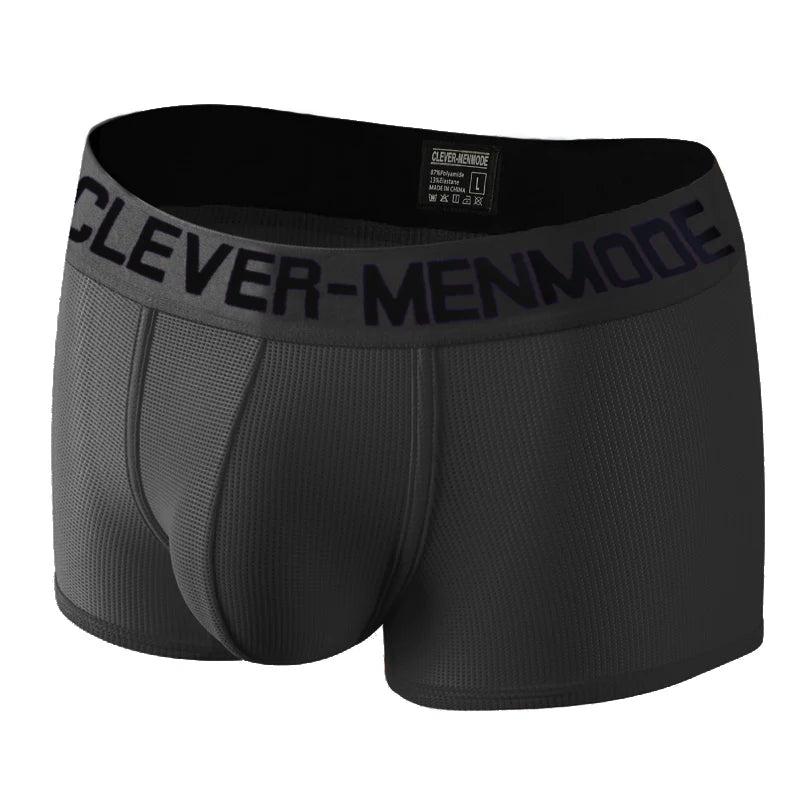 Mesh Boxers Sexy Bulge Penis Pouch Men Underwear Boxer Shorts Trunks Underpants Knicks Panties Cueca hombre Boxershort