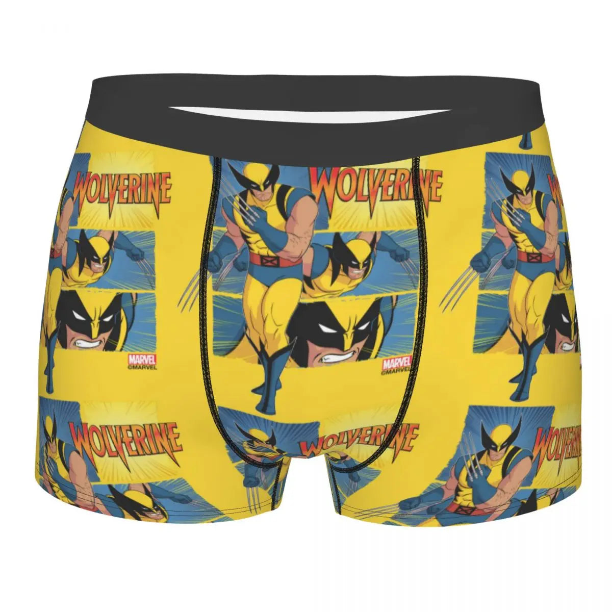 Deadpool Boxer Shorts for Men - Lycra Polyester Blend